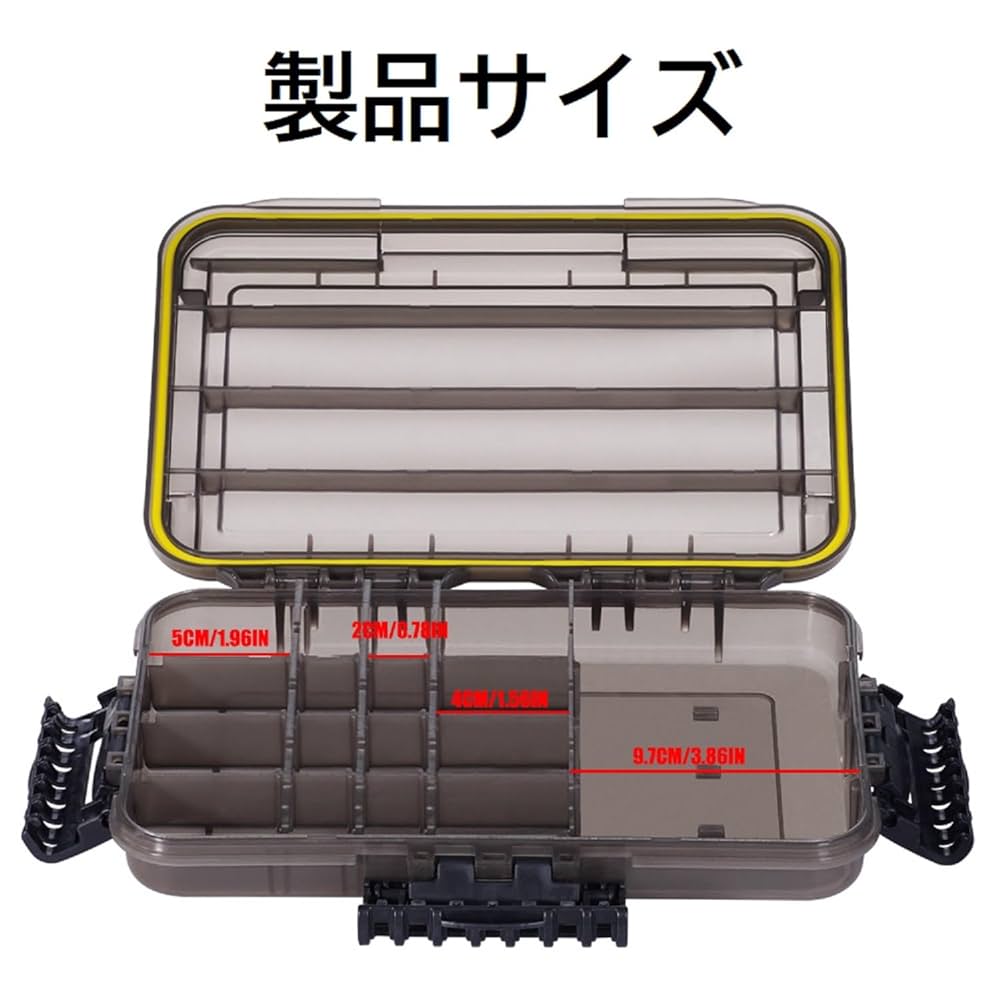Amazon.co.jp: koundeneko ルアーケース タックルボックス 防水